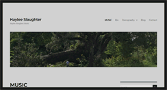 Desktop Screenshot of hayleeslaughter.com