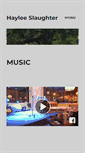 Mobile Screenshot of hayleeslaughter.com